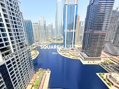 Beautiful 1BR | Full Lake View from All Sides | JLT