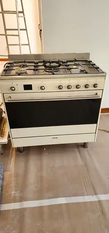 Smeg Top Gas Electric Oven 90x60cm