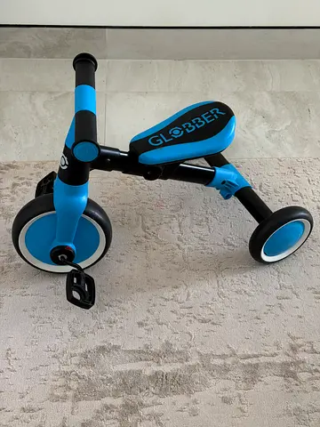 Glosber toddler balance tricycle - blue, good condition