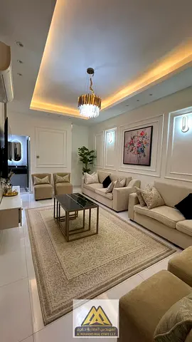 Villa for rent in Al Zahia, Ajman. Spacious courtyard, majlis with bathroom, living area, storage r