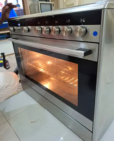 Stainless Steel Freestanding Oven with  Burners - Good Working Condition