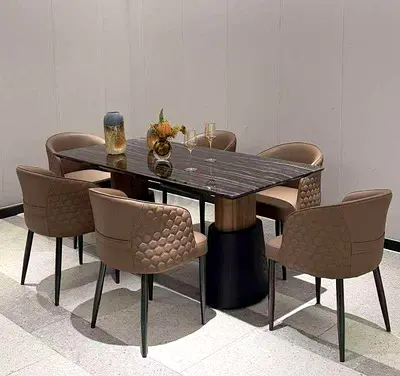 New 6-Seater Dining Table | Modern & Elegant Dining Set 🍽️✨