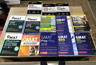 Complete GMAT Preparation Library – 23 Books – Almost New