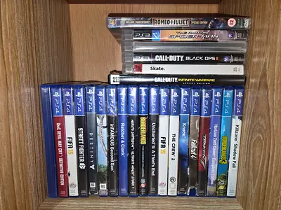 25 Ps4 and ps3 game's