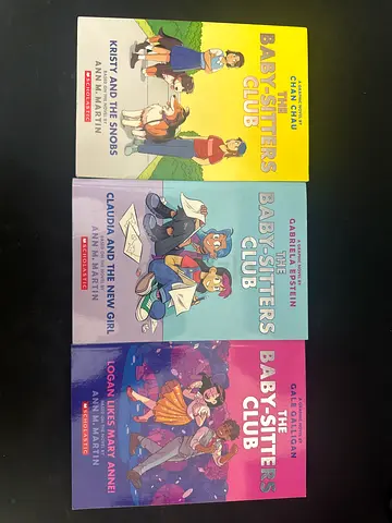 The Baby-Sitters Club graphic novels (3 books)  negotiable price over 100