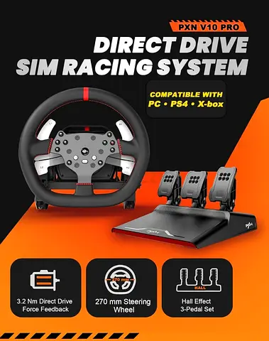 Racing wheel set