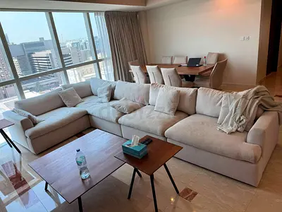 Pan Emirates Modular feather 🪶 filled sofa