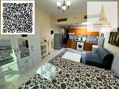 Studio Apartment For Monthly Rent in Orient Towers - Ajman