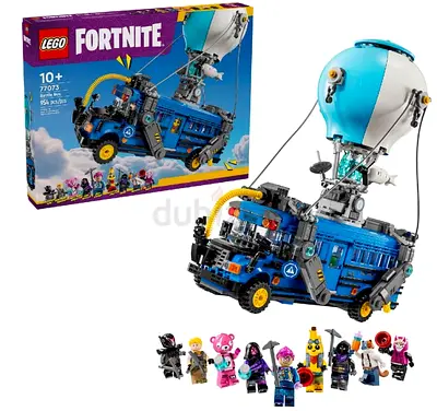 LEGO Fortnite Battle Bus set 77073 with 8 minifigures — BRAND NEW SEALED BOX