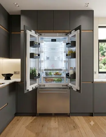 Gaggenau Series 400 Built-in French Door Refrigerator – Premium Bottom Freezer | Luxury German