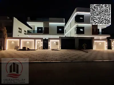 For sale in Al-Aliya area | Modern villa with 7 bedrooms, majlis, living room, and roof terrace, pr