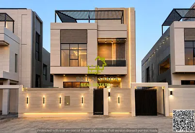 Modern villa with swimming pool (including registration and ownership fees) two floors and a roofto