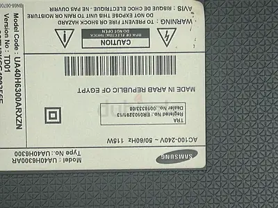 Samsung 40 Inch Full HD Smart LED TV UA40H6300