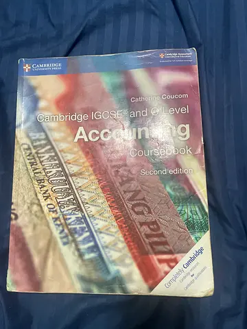 Cambridge IGCSE and O Level Accounting Coursebook (2nd Edition)