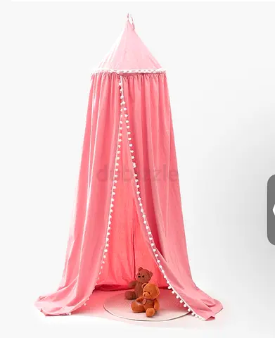 Bed canopy (dusty pink)