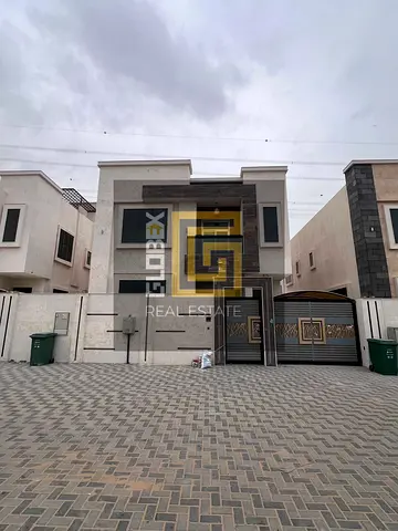 Villa for Rent in Al Yasmin | 5 Master Bedrooms, Majlis, Living Room, Maid's Room | Central AC, Balcony and Carport | Prime Location Opposite Mohammed