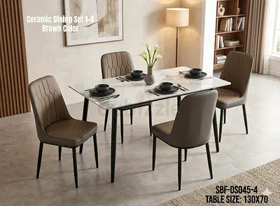 New 6-Seater Dining Table | Modern & Elegant Dining Set 🍽️✨