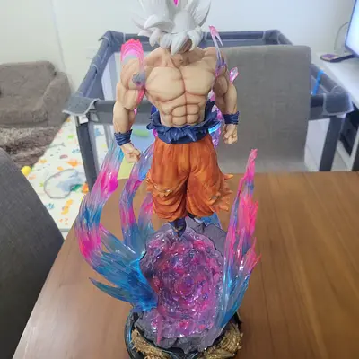 Dragon Ball Super Goku Ultra Instinct Action Figure - Not the Original