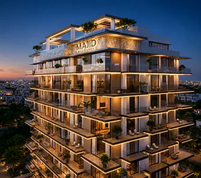 Real Price)High Floor|50%Post Handover|1%Monthly|15%ROI