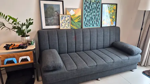 Pan Home 3-seater sofa with storage