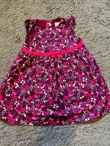 Gymboree baby floral pink dress, size 6-12 months