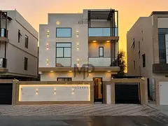 Luxury villa for sale in Al-Haliyo 2 | Includes electricity, water, and central air conditioning | F
