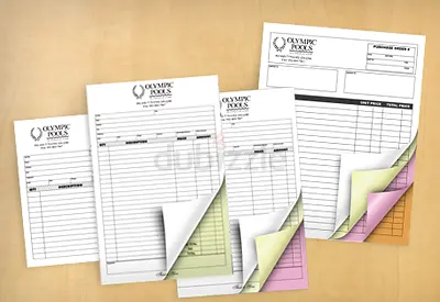Receipt Voucher - payment Voucher - Bill Book - Invoice Book printing Dubai