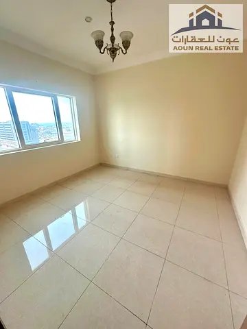Al Khan 3 rooms and a hall with Al Mamzar view 3 bathrooms and a clean apartment 52,000 over 4 installments Deposit after a month