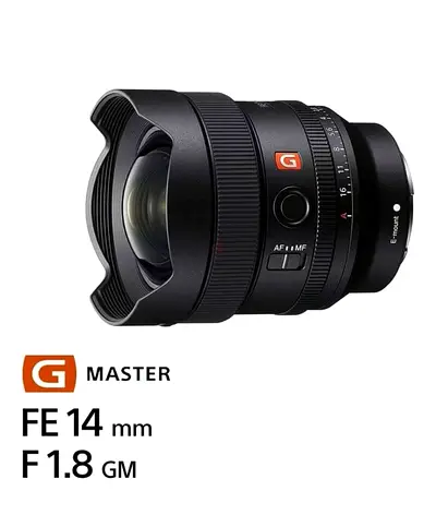 Sony G master 14mm 1.8f