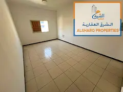 A separate kitchen studio apartment in Al Rashidiya, Old Traffic Street, near Ajman Corniche. Laundr