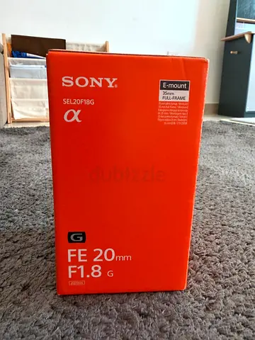 Sony FE 20mm f/1.8 G (SEL20F18G) - Boxed, Brand new Condition