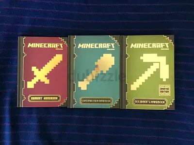 3 MINECRAFT HANDBOOKS