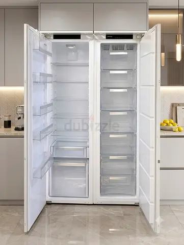 Smeg Brand New Integrated Built-in Fridge Freezer Set – 55cm | Premium Italian Design