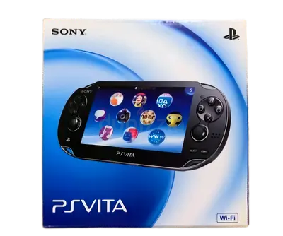 PlayStation Vita Fat OLED 128gb - Black With Box - Ready to Play Collection