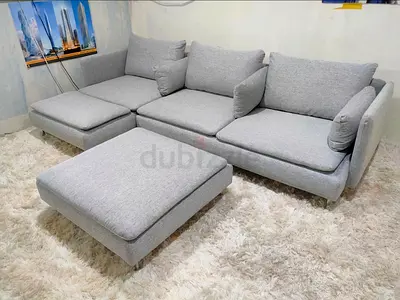 Perfect Like new Condition IKEA Sodhremn L Shape Sofa without footstool