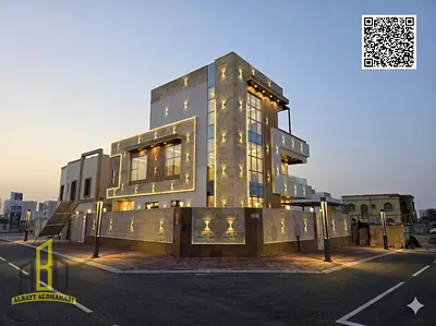 Luxury Corner Villa Next to Mosque | Private Pool & Rooftop | 6 Bedrooms | High-End Finishing | Prime Location