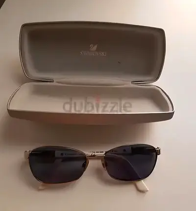 Swarovski men's sunglasses with hard case - lightly used