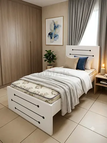 Wooden Single Bed Available