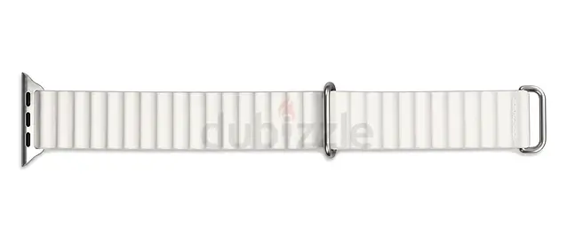 White Nylon Apple Watch belt