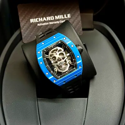 AVAILABLE NEW RM 52-01  Tourbilon For man super master  Swiss movement with original box🤩
