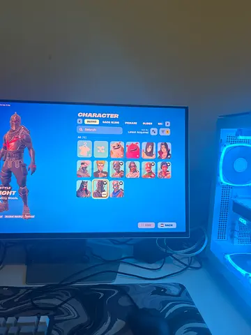 Fortnite account with black knight on it
