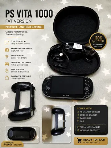 Modded PS Vita | 256GB | Scratch less
