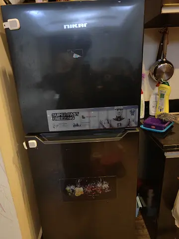 Nikai double door refrigerator - good working condition