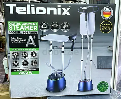 Telionix Digital Garment Steamer TGS4604 - 2000W, with Ironing Board