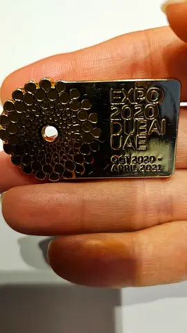 Expo 2020 badge, 2020-2021