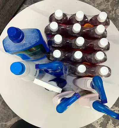 Assorted Cleaning Supplies and Floor Cleaners Bundle