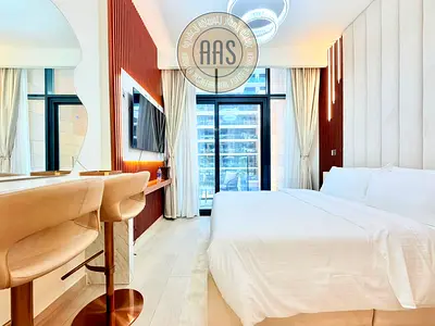 Elegant Pool View Studio | Luxury Furniture | Fully Furnished | Ready to Move In