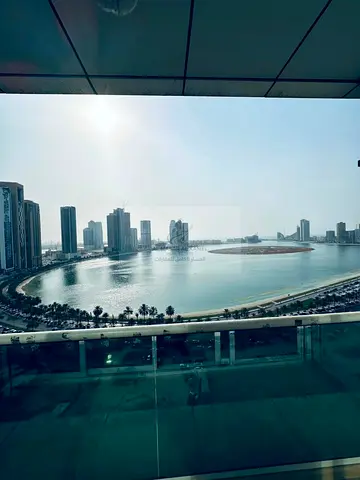 Spacious 3BR with Panoramic Lake View | Chiller Free | Al Taawun Corniche