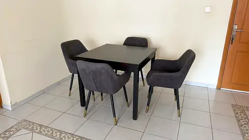 IKEA Extendable Table with 4 Chairs