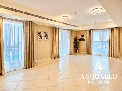Stunning Sea View | 3BR + Maid | Spacious